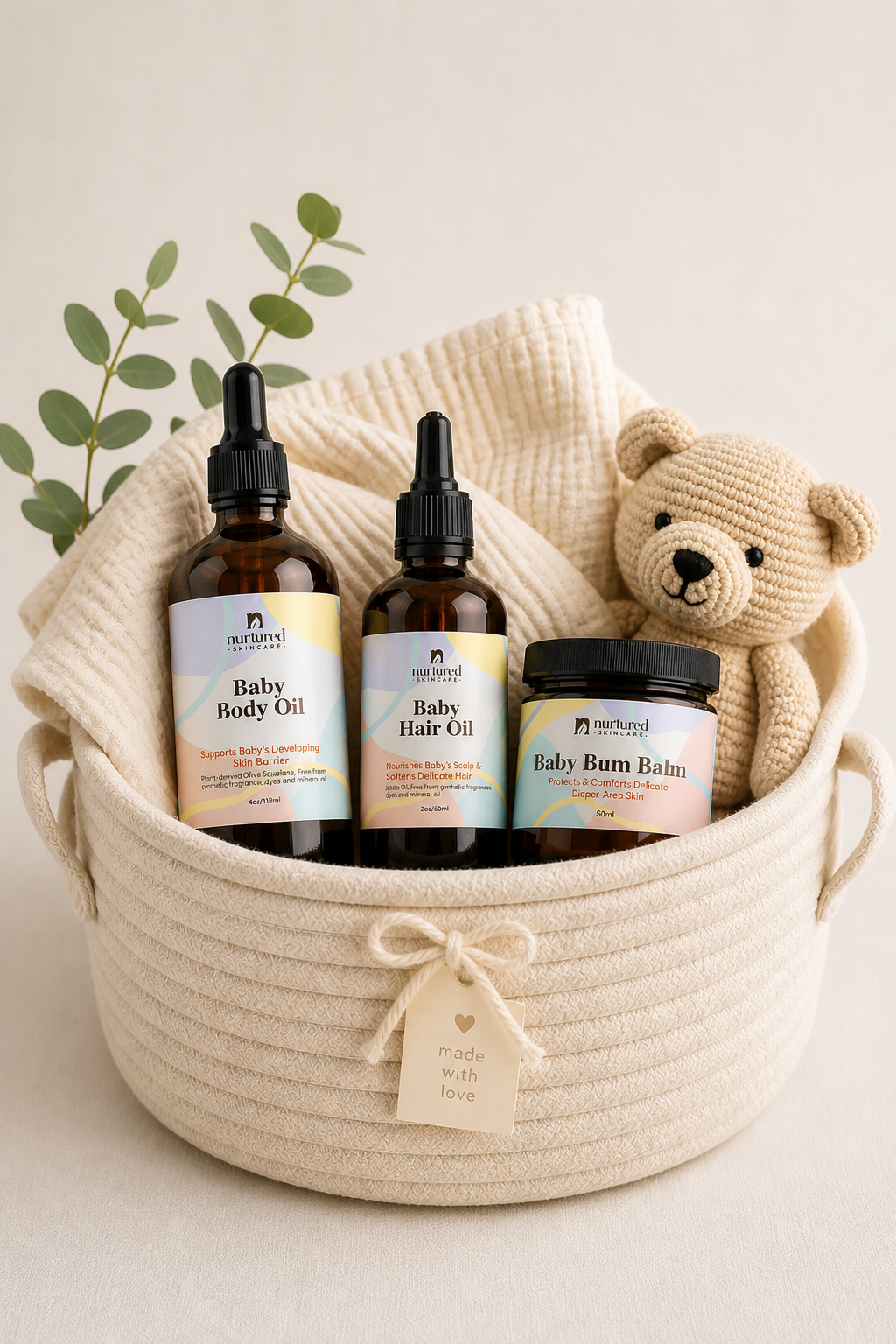 For Baby Care, Gentle, Natural Products