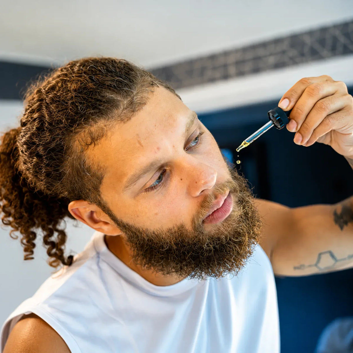 Men beard care