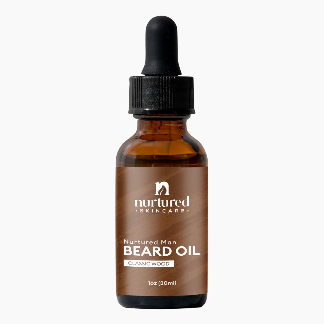 Classic Wood Beard Oil, Warm, Earthy, Masculine