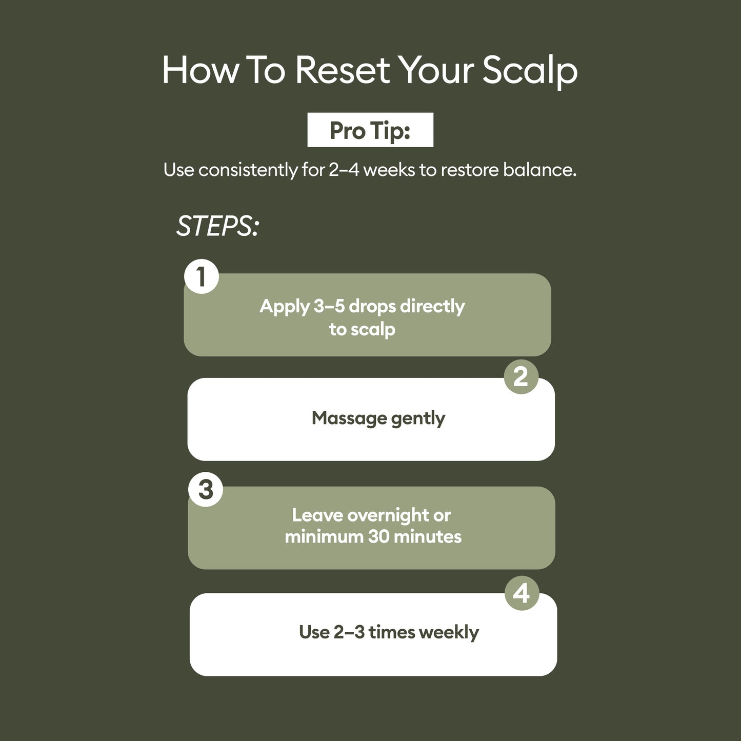 Anti-Itch Scalp Oil with Olive Squalene