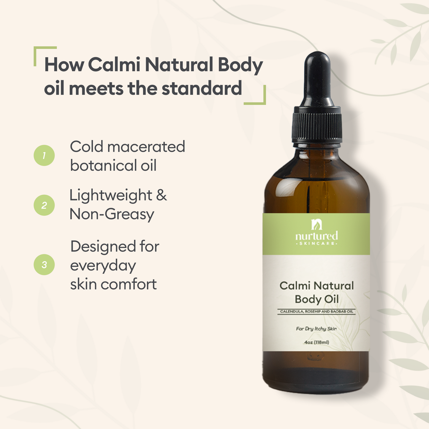 Calmi Natural Body Oil