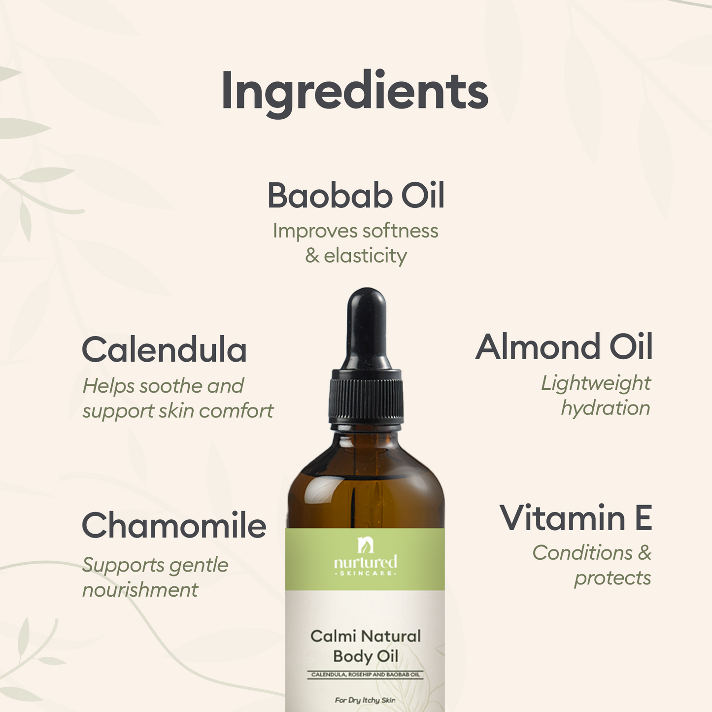 Calmi Natural Body Oil