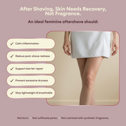 Feminine Aftershave Oil - Calm, Soothe & Reduce Bumps