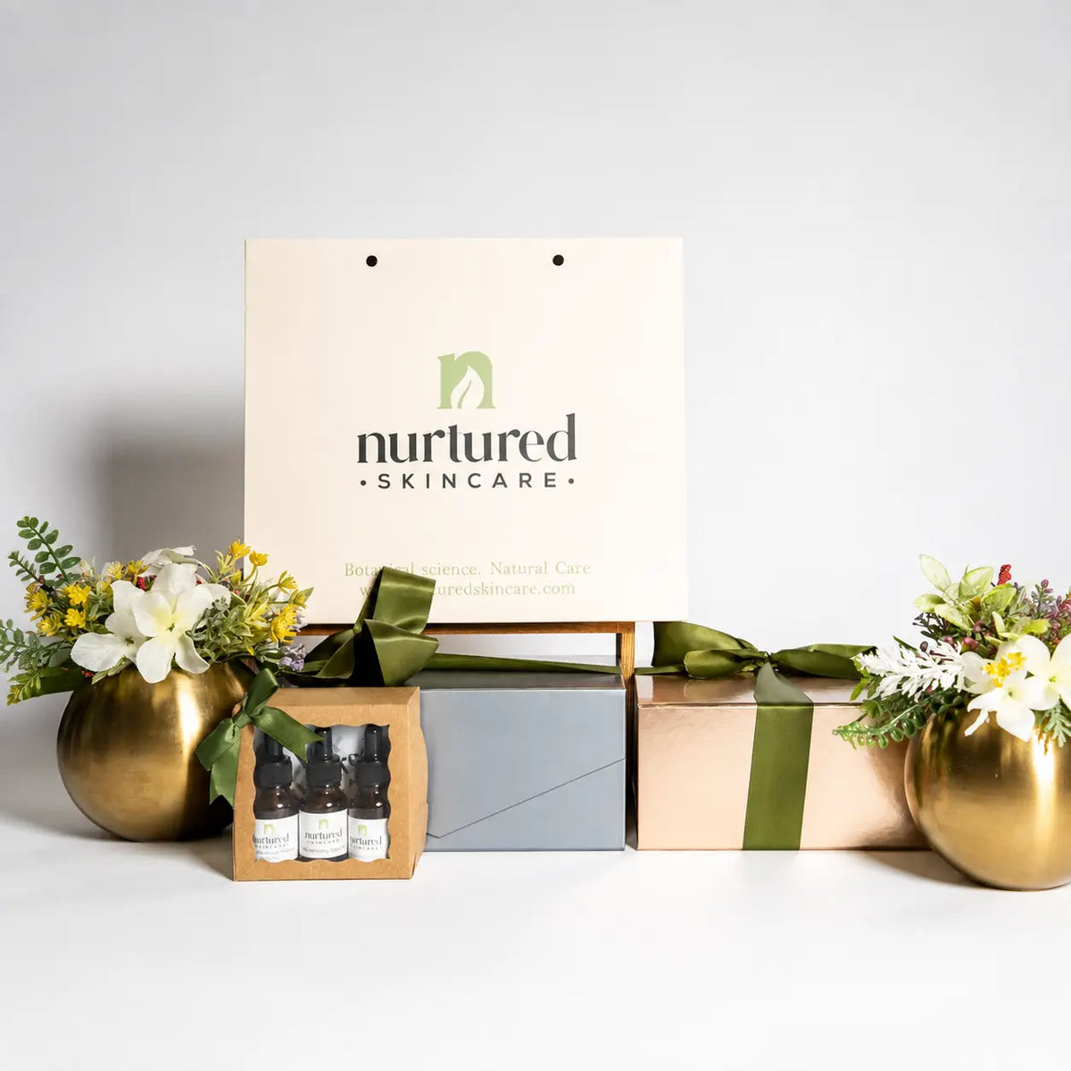 Nurtured Skincare corporate gift box