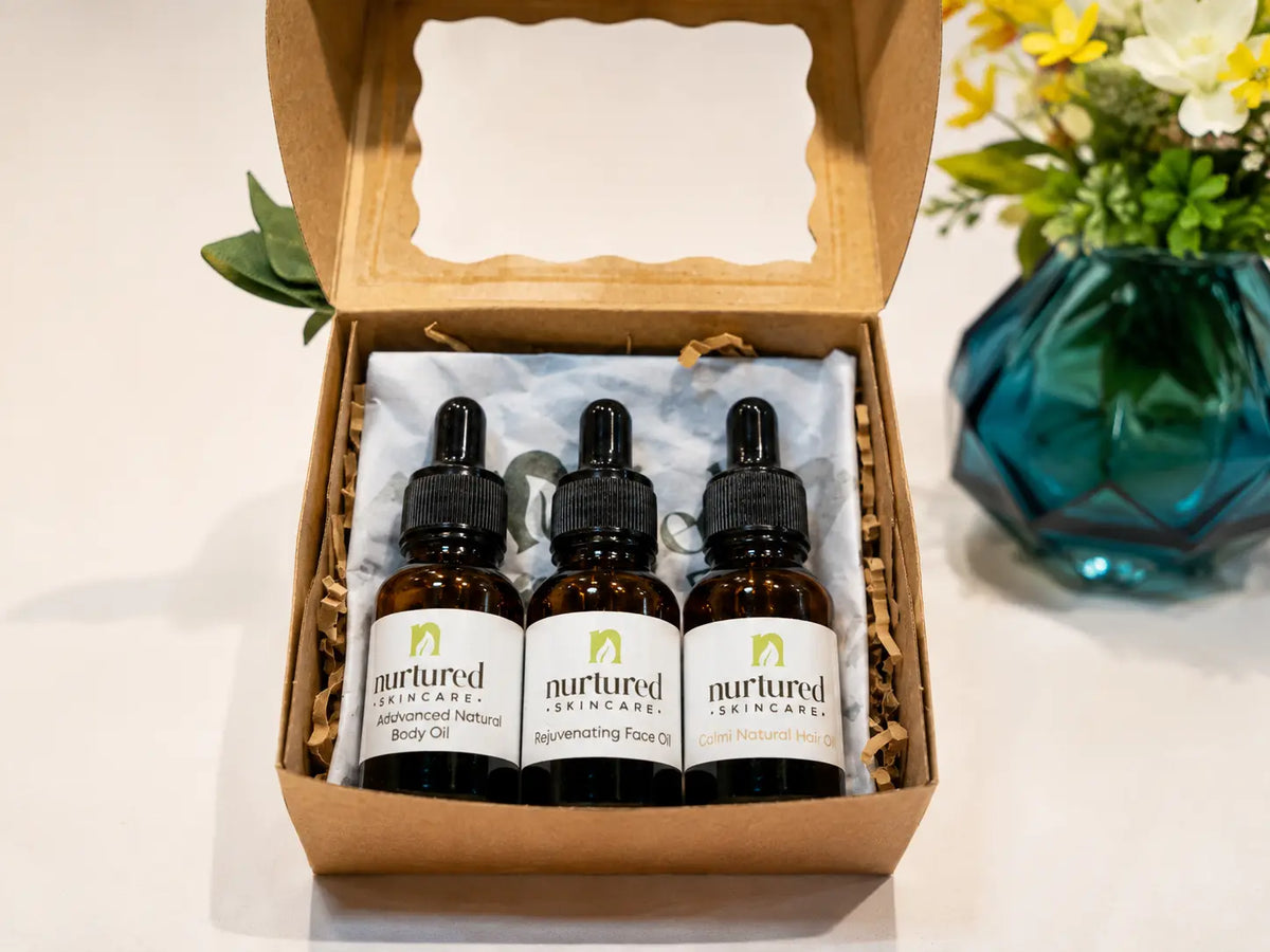 Tier 1 Nurtured Skincare gift box, alternate view