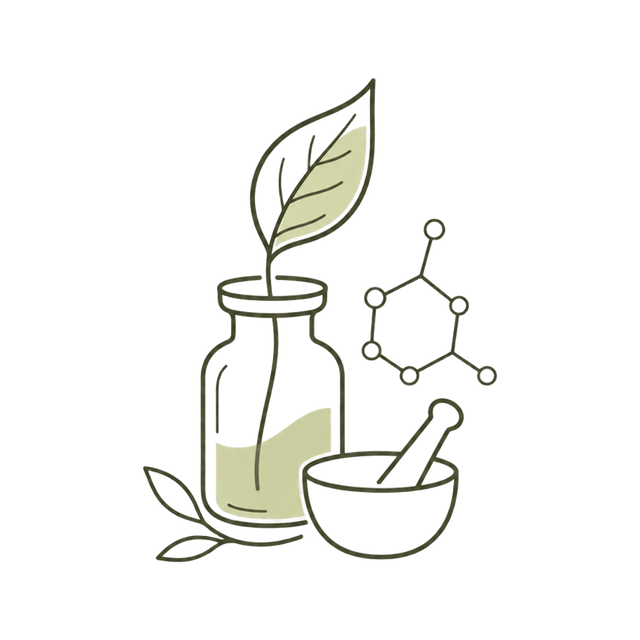 Botanical formulation icon
