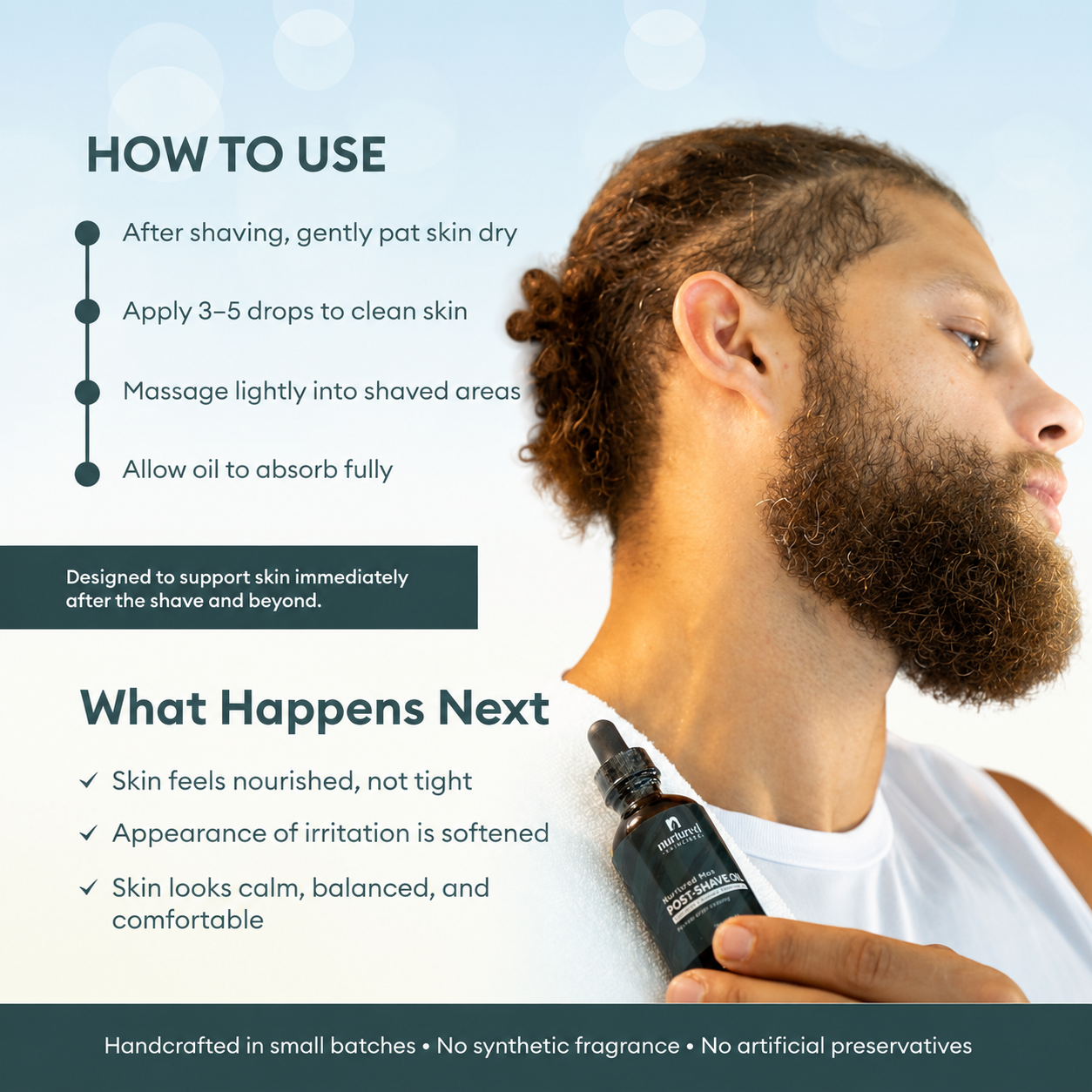 Post-Shave Oil