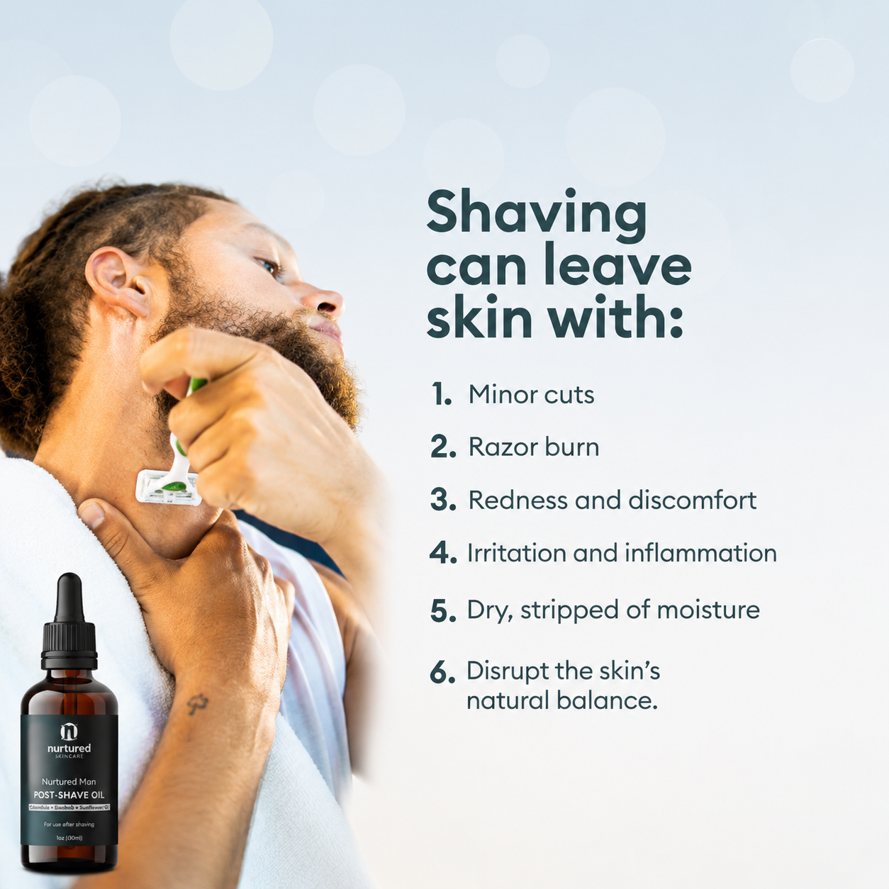 Post-Shave Oil